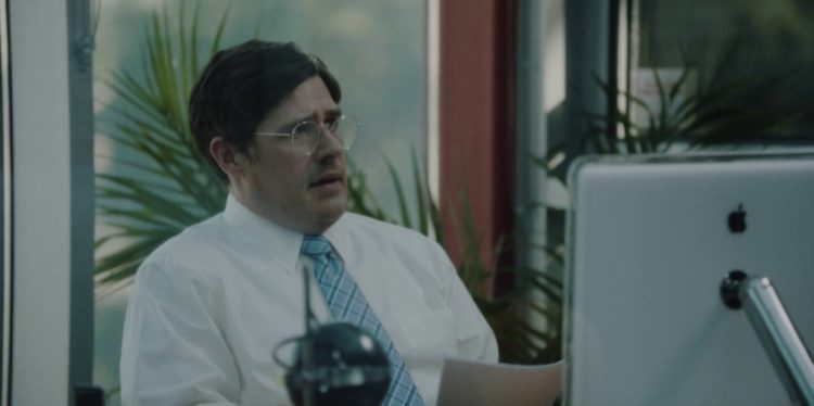 Example: Apple iMac Computer used by Rich Sommer as Paul Stannos in BlackBerry (2023)