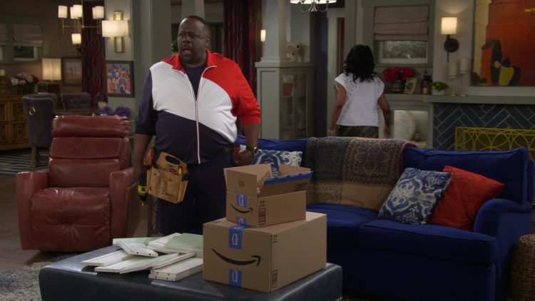 Amazon Prime Boxes in The Neighborhood Season 6 Episode 9