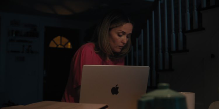 Apple MacBook Laptop in Ezra (2023) movie