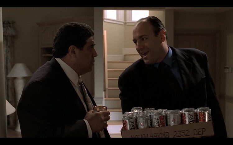 Diet Coke Cans in The Sopranos Season 2 Episode 7