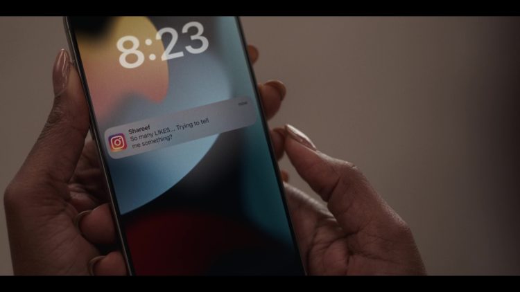 Instagram App in Bel-Air S03E05