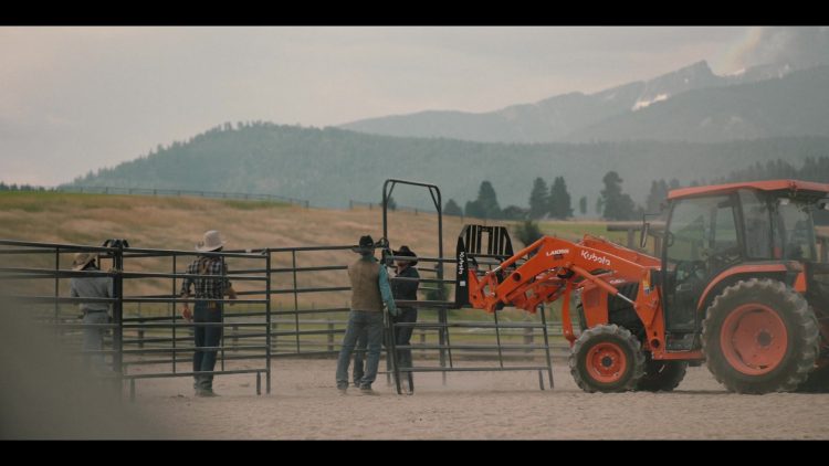 Kubota Excavator in Yellowstone – Product Placement