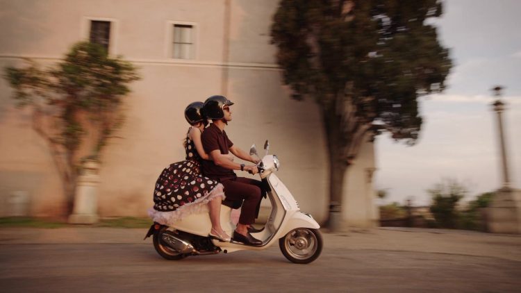 Piaggio Vespa Scooter in Emily in Paris Season 4 Episode 10