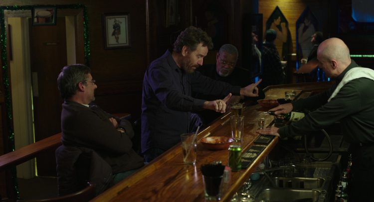 Schweppes Tonic Water Can in Last Flag Flying (2017)