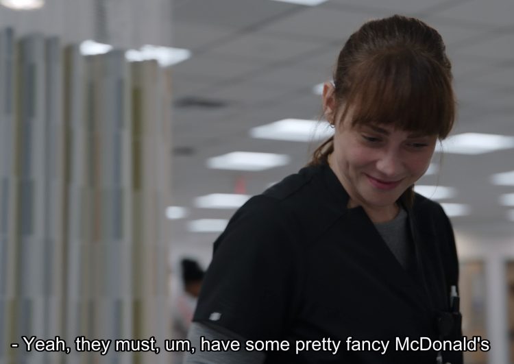 McDonald's (Verbal) in The Pitt S01E05 