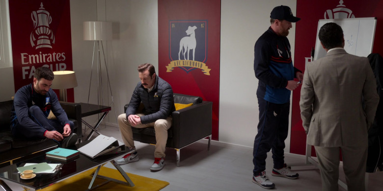 New Balance Men's Sneakers Worn by Actor Brendan Hunt as Coach Beard in Ted Lasso S02E08 “Man City” (2021)