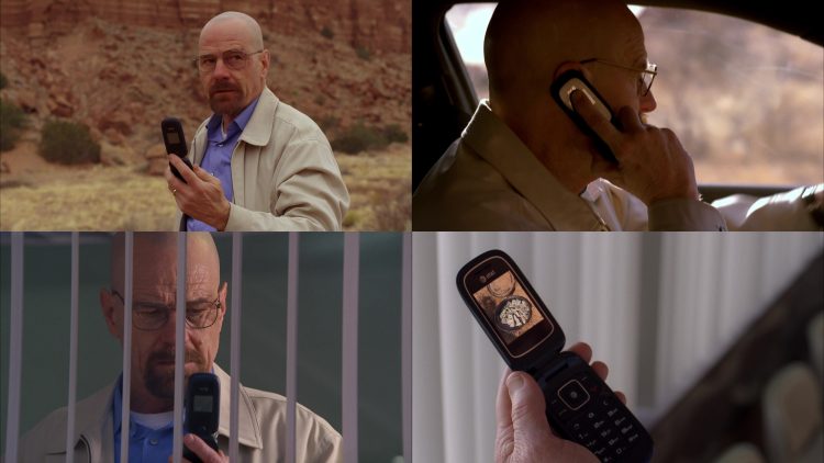 AT&T Cell Phone Used by Bryan Cranston (Walter White) in Breaking Bad Season 5 Episode 13 