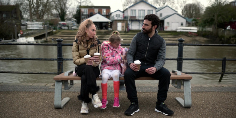 Adidas Black Sneakers of Brett Goldstein as Roy Kent in Ted Lasso S02E01 “Goodbye Earl” (2021)