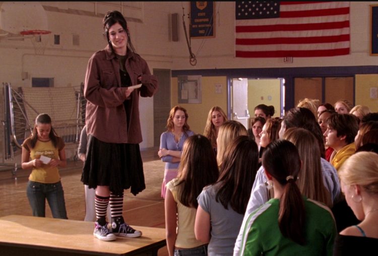 Converse Shoes Worn by Lizzy Caplan in Mean Girls (2004)