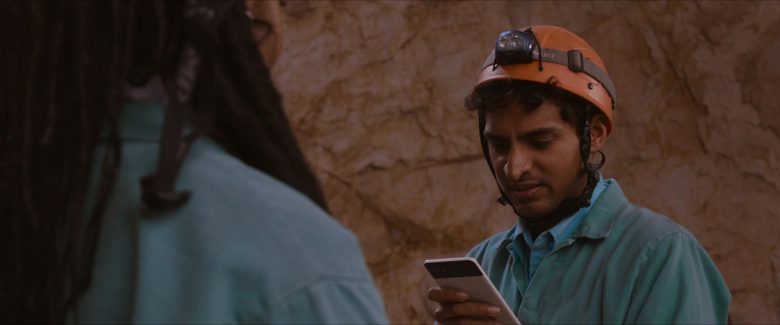 Google Pixel Smartphone Used by Karan Soni in Corporate Animals (2019)