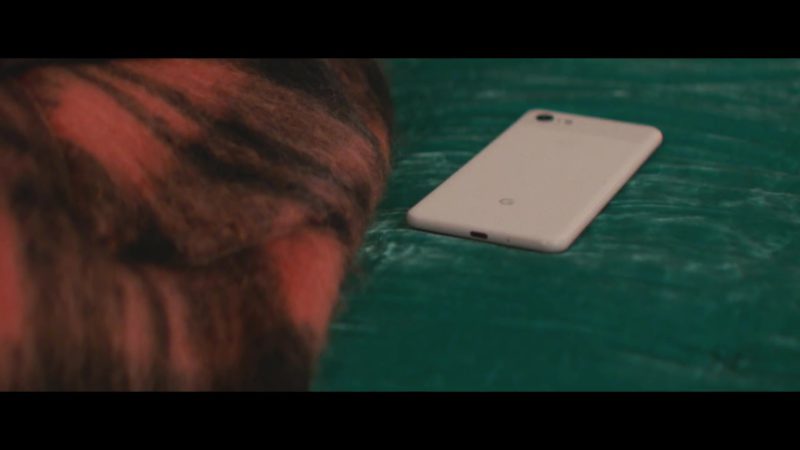 Google Pixel White Smartphone Used by Ella Mai in Shot Clock (2019)