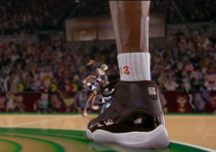 Nike Air Jordan XI Sneakers Worn by Michael Jordan in Space Jam (1996)