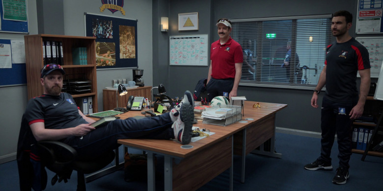 Nike Sportswear, New Balance and Nike Shoes in Ted Lasso S03E10 “International Break” (2023)