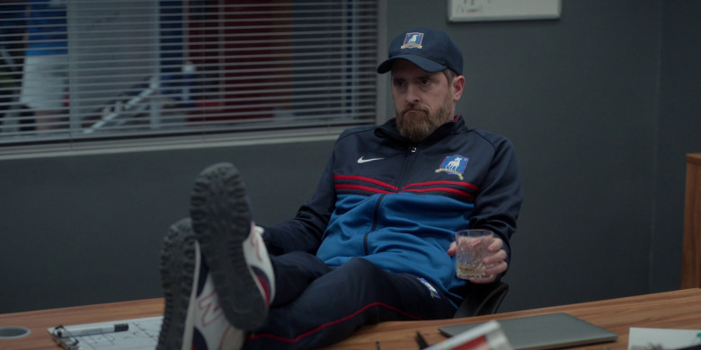 Nike Tracksuit and New Balance Sneakers Worn by Brendan Hunt in Ted Lasso S03E09 “La Locker Room Aux Folles” (2023)