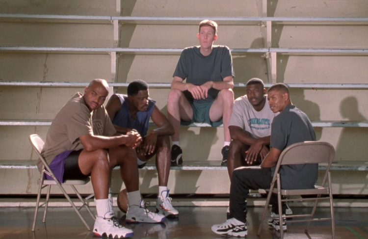 Nike and Reebok Sneakers Worn by Basketball Players in Space Jam (1996) Film