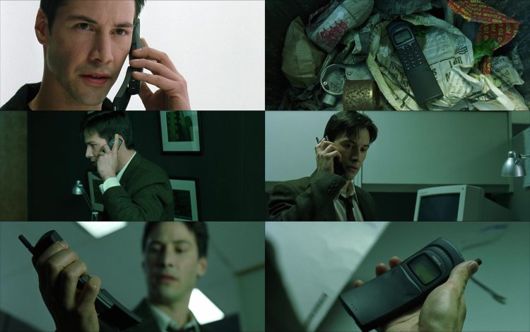 Nokia Cell Phone (Model 8110) Used by Keanu Reeves (Neo) in The Matrix (1999)