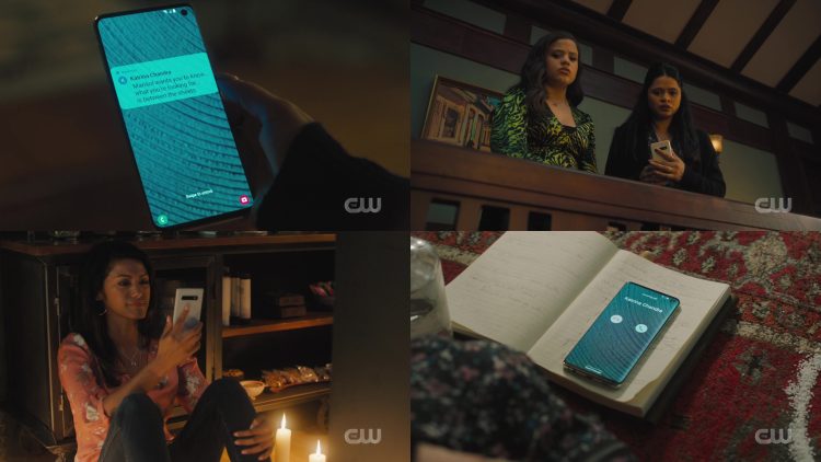 Samsung Galaxy Smartphones in Charmed Season 2 Episode 5 