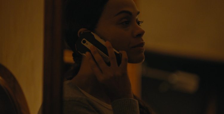 Unihertz Atom XL Rugged Android Smartphone Used by Zoe Saldaña as Joe in Special Ops- Lioness S01E08 