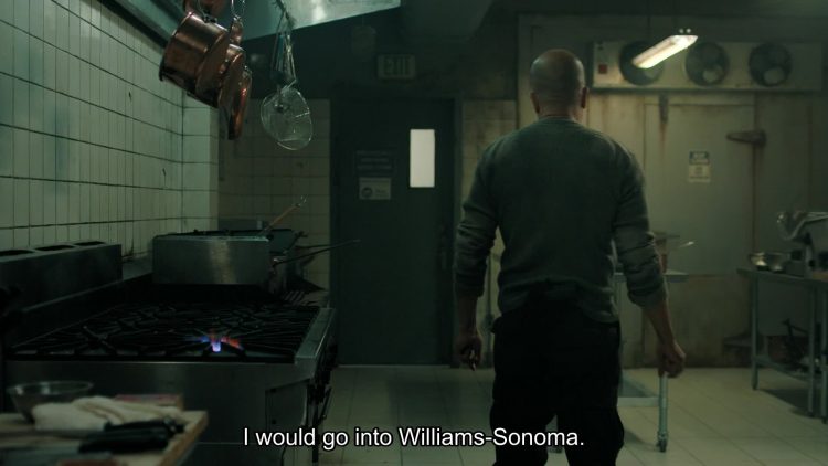 Williams-Sonoma (Verbal Product Placement Example) in The Last of Us S02E04